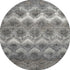 9' X 12' Graphite Ivory And Beige Abstract Distressed Washable Area Rug With UV Protection