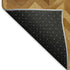 8' X 10' Brown Ivory And Beige Geometric Washable Area Rug With UV Protection
