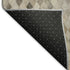 9' X 12' Beige Gray And Ivory Diamond Washable Area Rug With UV Protection