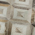 9' X 12' Gray Brown And Ivory Geometric Washable Area Rug With UV Protection