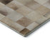 8' X 10' Taupe Ivory And Beige Patchwork Washable Area Rug With UV Protection