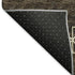 8' X 10' Brown Ivory And Gold Tribal Washable Area Rug With UV Protection