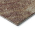9' X 12' Burnt Sienna And Ivory Medallion Washable Area Rug With UV Protection