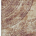 9' X 12' Burnt Sienna And Ivory Medallion Washable Area Rug With UV Protection