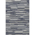 9' X 12' Gray Charcoal And Ivory Abstract Washable Area Rug With UV Protection