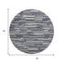 9' X 12' Gray Charcoal And Ivory Abstract Washable Area Rug With UV Protection