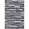 9' X 12' Gray Charcoal And Ivory Abstract Washable Area Rug With UV Protection