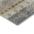 9' X 12' Desert Sand Rust And Ivory Tribal Washable Area Rug With UV Protection