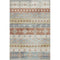 9' X 12' Desert Sand Rust And Ivory Tribal Washable Area Rug With UV Protection