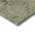8' X 10' Green And Beige Tribal Washable Area Rug With UV Protection
