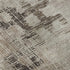 5' X 8' Coffee And Ivory Tribal Washable Area Rug With UV Protection