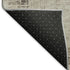 8' X 10' Coffee And Ivory Tribal Washable Area Rug With UV Protection