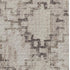 8' X 10' Coffee And Ivory Tribal Washable Area Rug With UV Protection