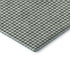 8' X 10' Green And White Houndstooth Washable Area Rug With UV Protection