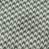 8' X 10' Green And White Houndstooth Washable Area Rug With UV Protection