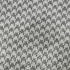8' X 10' Gray And Ivory Houndstooth Washable Area Rug With UV Protection