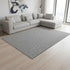 9' X 12' Black And White Houndstooth Washable Area Rug With UV Protection