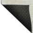 8' X 10' Linen And Ivory Striped Washable Area Rug With UV Protection