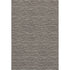 9' X 12' Chocolate And Ivory Striped Washable Area Rug With UV Protection