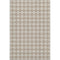 5' X 8' Taupe And Beige Geometric Washable Area Rug With UV Protection
