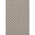 9' X 12' Taupe And Ivory Geometric Washable Area Rug With UV Protection
