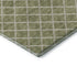 8' X 10' Artichoke Green And Ivory Geometric Washable Area Rug With UV Protection