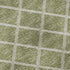 8' X 10' Artichoke Green And Ivory Geometric Washable Area Rug With UV Protection