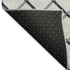 8' X 10' Gray And Black Geometric Washable Area Rug With UV Protection