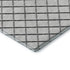 8' X 10' Gray And Black Geometric Washable Area Rug With UV Protection