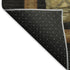 9' X 12' Midnight Brown And Rust Nautical Washable Area Rug With UV Protection