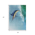 5' X 8' Caribbean Blue Emerald And Beige Nautical Washable Area Rug With UV Protection