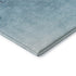8' Caribbean Blue Emerald And Beige Nautical Washable Round Rug With UV Protection