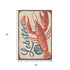 5' X 8' Beige Salmon And Brown Nautical Washable Area Rug With UV Protection