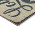 5' X 8' Beige Salmon And Brown Nautical Washable Area Rug With UV Protection