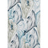 5' X 8' Ivory Denim Blue And Taupe Nautical Washable Area Rug With UV Protection