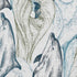 5' X 8' Ivory Denim Blue And Taupe Nautical Washable Area Rug With UV Protection