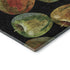 5' X 8' Midnight Green And Red Geometric Washable Area Rug With UV Protection
