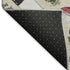 8' X 10' Ivory Purple And Green Geometric Washable Area Rug With UV Protection