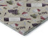 8' X 10' Ivory Purple And Green Geometric Washable Area Rug With UV Protection