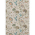 9' X 12' Beige Blue And Peach Geometric Washable Area Rug With UV Protection