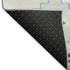 5' X 8' Blue And Ivory Geometric Washable Area Rug With UV Protection