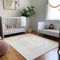 9' X 12' Gray And Ivory Geometric Washable Area Rug With UV Protection
