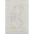 9' X 12' Gray And Ivory Geometric Washable Area Rug With UV Protection