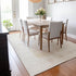 9' X 12' Gray And Ivory Geometric Washable Area Rug With UV Protection