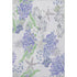 9' X 12' Blue Ivory And Lime Green Geometric Washable Area Rug With UV Protection