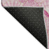 5' X 8' Pink And Ivory Geometric Washable Area Rug With UV Protection