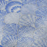 5' X 8' Blue And Ivory Geometric Washable Area Rug With UV Protection