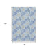 8' X 10' Blue And Beige Geometric Washable Area Rug With UV Protection