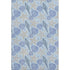 8' X 10' Blue And Beige Geometric Washable Area Rug With UV Protection