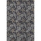 5' X 8' Midnight And Taupe Geometric Washable Area Rug With UV Protection